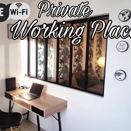 T4 Massy Tgv By Beds4Wanderlust - 80M2 Avec Terrasse Et Bureau - Proche Coulee Verte - Ideal Pro Ou Famille Εξωτερικό φωτογραφία